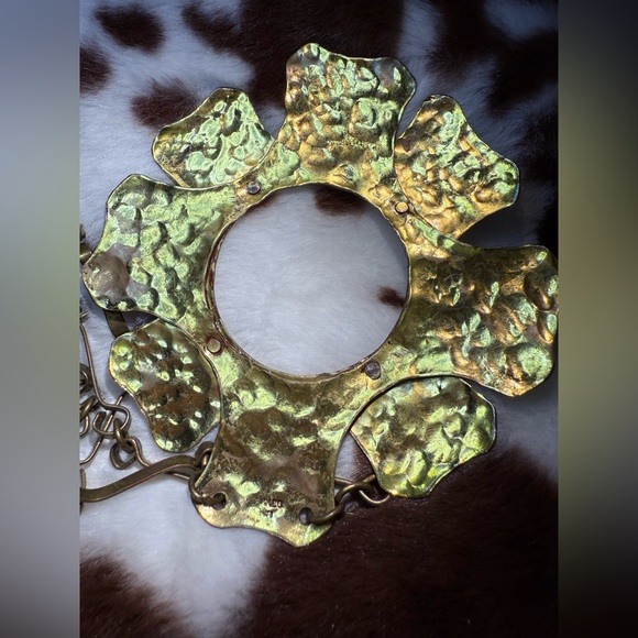 SOLD Vintage Mid Century Modernist JB Pericles of Haiti Brass-Chenet D'Haiti era - Picture 5 of 10